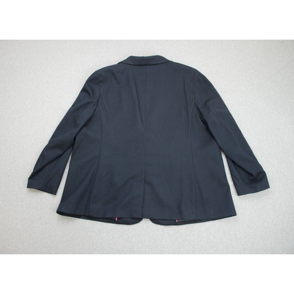 Lands End Blazer Womens 22W Navy Blue - Picture 2 of 10
